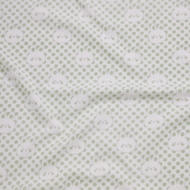 DAS BABY ΚΟΥΒΕΡΤΑ ΠΙΚΕ 75X100 RELAX 4962 MINT