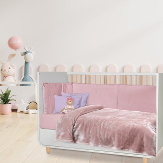 Κουβέρτα Velour Λίκνου 80x110 Das Home Baby Relax 1346 Ρόζ