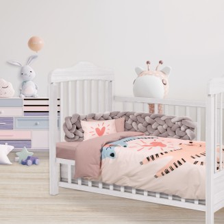 Σεντόνια Σετ Κούνιας 125x170 Das Home Baby Smile Digital 4854
