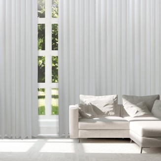 Κουρτίνα Με Κρίκους 300x265 Das Home 2220 Λευκό
