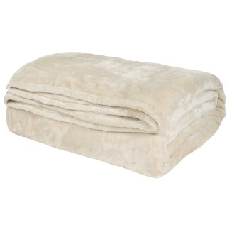 Κουβέρτα Velour Λίκνου 80x110 Das Home Baby Relax 1341 Ιβουάρ