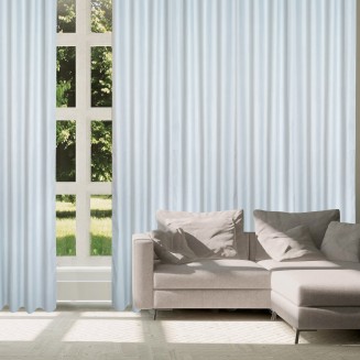 Κουρτίνα Με Κρίκους 140x270 Das Home 2255 Γκρί
