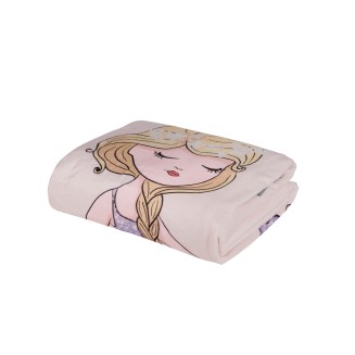 Κουβέρτα Fleece Κούνιας 110x150 Das Home Baby Fun 4913 Lilac-Pink