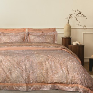 Σεντόνια Σετ Υπέρδιπλα 240x270 Das Home Executive 1689 Grey-Teracotta