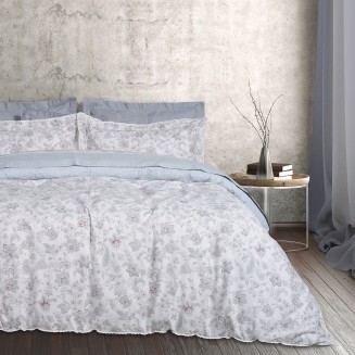 Σεντόνια Σετ Υπέρδιπλα 240x260 Das Home Prestige 1684 Bordeaux-Green-Grey