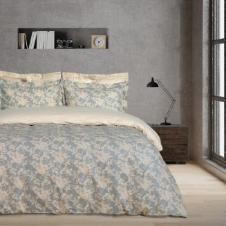 Παπλωματοθήκη Σετ Μονή 160x240 Das Home Happy 9649 Grey,Taupe