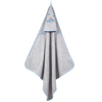 Κάπα 80x80 Greenwich Polo Club Βaby 8851 Blue-Grey