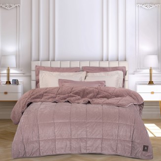 Κουβερτοπάπλωμα Υπέρδιπλο 220x240 Greenwich Polo Club Sherpa 3479 Nude