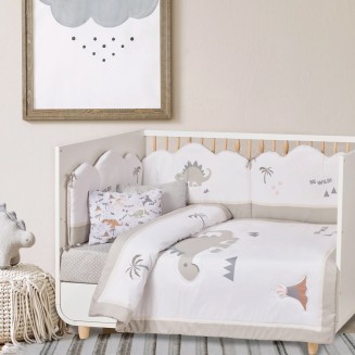 Κουβερλί Κούνιας 110x150 Das Home Baby Fun 4937 Beige-Olive