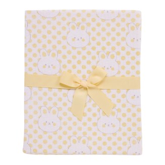 Κουβέρτα Πικέ Αγκαλιάς 75x100 Das Home Baby Relax 4961 Yellow