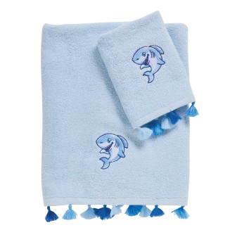Πετσέτα Σετ 2 Τεμαχίων Das Home Smile 4966 Blue