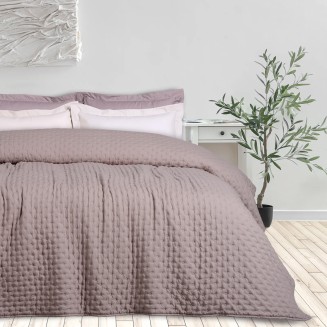 Κουβερλί King Happy 240x250 Das Home 9628 Taupe