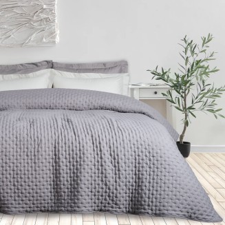 Κουβερλί King Happy 240x250 Das Home 9630 Grey