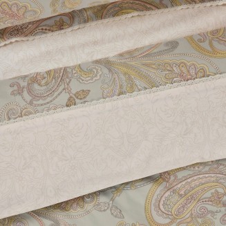 Κουβερλί King Prestige 230x250 Das Home 1691 Grey-Salmon