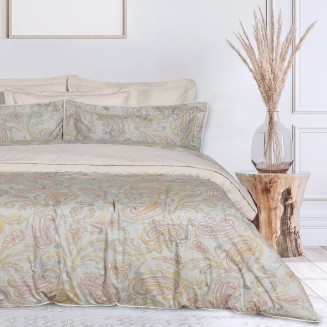 Κουβερλί King Prestige 230x250 Das Home 1691 Grey-Salmon