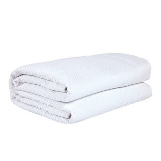 Κουβερλί Υπέρδιπλo 220x240 Das Home Happy 9655 White
