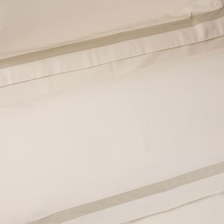 Παπλωματοθήκη Σετ Υπέρδιπλη 220x240 Das Home Executive 1699 Ivory