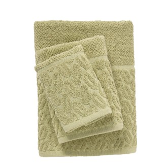 Πετσέτα Σετ 3 Τεμαχίων Das Home Best 782 Olive
