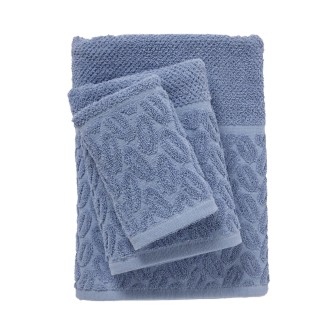 Πετσέτα Σετ 3 Τεμαχίων Das Home Best 783 Blue
