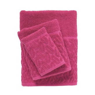 Πετσέτα Σετ 3 Τεμαχίων Das Home Best 786 Fuschia