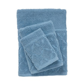 Πετσέτα Σετ 3 Τεμαχίων Das Home Best 789 Blue