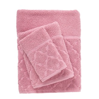 Πετσέτα Σετ 3 Τεμαχίων Das Home Best 791 Pink