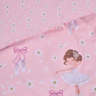 Σεντόνια Σετ Μονά 170x260 Das Home Kids 4933 Pink