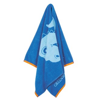 Πετσέτα Θαλάσσης 70x140 Junior Greenwich Polo Club 4076 Blue