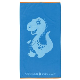 Πετσέτα Θαλάσσης 70x140 Junior Greenwich Polo Club 4076 Blue