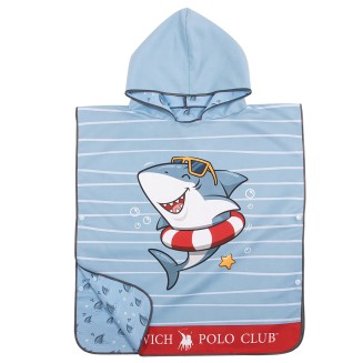 Πόντσο Παιδικό 50x115 Greenwich Polo Club 4044 Blue