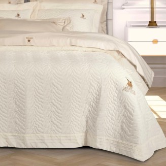 Κουβερλί King Classic 240x250 Greenwich Polo Club 2352 Ecru