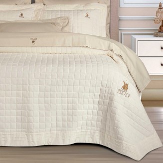 Κουβερλί King Classic 240x250 Greenwich Polo Club 2355 Ecru
