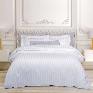 Παπλωματοθήκη Σετ Υπέρδιπλη 220x240 Greenwich Polo Club 2271 White