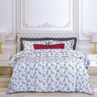 Σεντόνια Σετ King 260x280 Essential Greenwich Polo Club 2263 Black-White