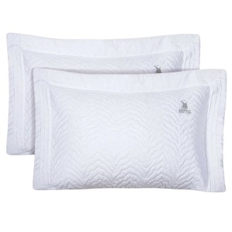 Μαξιλαροθήκες Σετ 50x70+8 Greenwich Polo Club Classic 2351 White