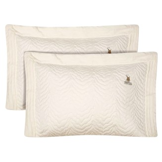 Μαξιλαροθήκες Σετ 50x70+8 Greenwich Polo Club Classic 2352 Ecru