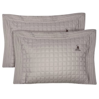 Μαξιλαροθήκες Σετ 50x70+8 Greenwich Polo Club Classic 2356 Taupe