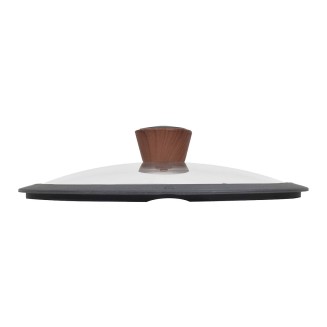 Καπάκι 31.40Πx6.20Υ Estia Stone Γυαλινο Πυραντοχο 30Cm 01-2176