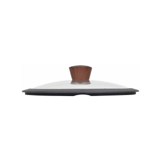 Καπάκι 27.30Πx6.20Υ Estia Stone Γυαλινο Πυραντοχο 26Cm 01-2152