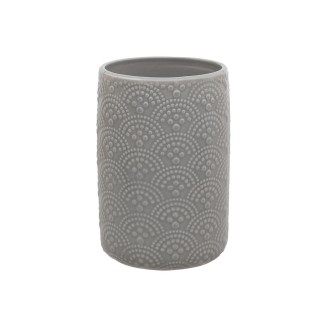 Ποτηράκι Μπάνιου Estia 7.70x11.30 Clay Πηλινο Γκρι 02-11505