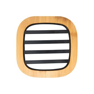 Βαση Μαγειρικου Σκευους Bamboo Essentials Meταλλικη 17X17X1Cm Μαυρο Estia 01-13189 Βαση Μαγειρικου Σκευους Bamboo Essentials Meταλλικη 17X17X1Cm Μαυρο Estia 01-13189