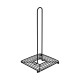 ESTIA ΒΑΣΗ ΓΙΑ ΡΟΛΟ ΚΟΥΖΙΝΑΣ METAL BLACK ΜΕΤΑΛΛΙΚΗ 30x15.5cm ΜΑΥΡΗ