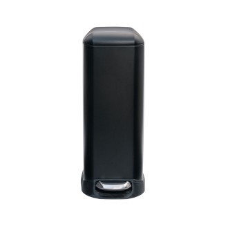 Κάδος Απορριμάτων 20Lt Soft Close Slim Estia Ματ Μαυρος 01-9144