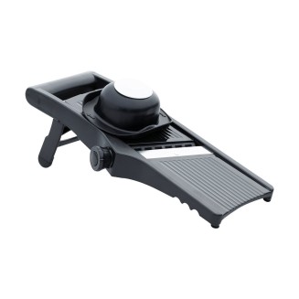 Μαντολινο Ρυθμιζομενο Πλαστικο Με Ανοξειδωτη Λεπιδα Μαυρο Estia 01-10690