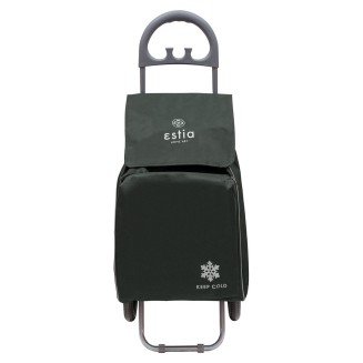 Καρότσι Λαικής Estia Ecomax Υφασματινο 40Lt Γκρι 04-9397