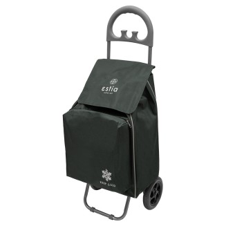 Καρότσι Λαικής Estia Ecomax Υφασματινο 40Lt Γκρι 04-9397