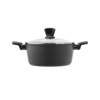 Κατσαρολα Cuisson Αντικολλητικη Πρεσσαριστου Αλουμινιου 24Cm Estia 01-11123