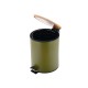ESTIA ΧΑΡΤΟΔΟΧΕΙΟ ΜΠΑΝΙΟΥ BAMBOO ESSENTIALS SOFT CLOSE 5lt OLIVE GREEN