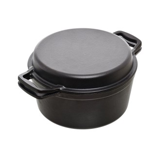 Κατσαρολα Iron 2 Σε 1 Μαντεμενια  25Cm Με Καπακι-Τηγανι Estia 01-14582