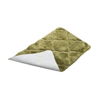 Ταπετο Μπανιου Microfiber 70X45Cm Αντιολισθητικο Olive Green Estia 02-14896